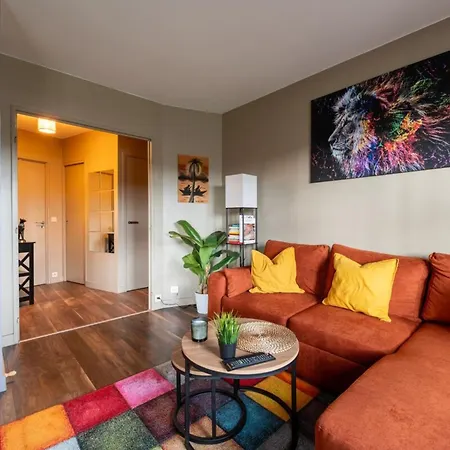 Vibrant & Stylish 1bd W Patiobercy Paris